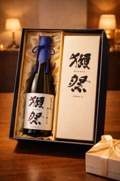닷사이 23을 선물용으로 고려하는 사람을 위한 일본 사케 프리미엄 이미지